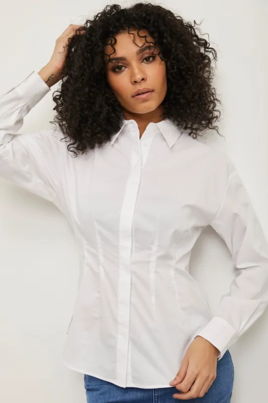 Oversized shirt with darts sold by Tristan Style