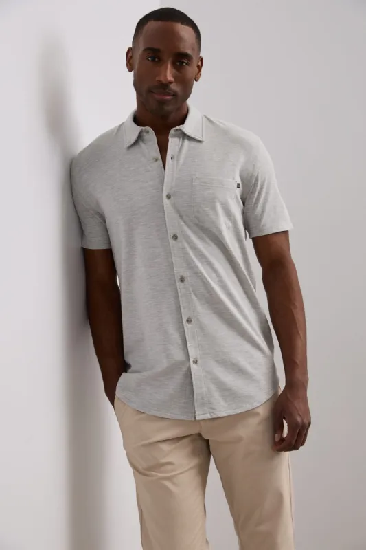 Short sleeve pique shirt sold by Tristan Style
