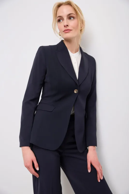 Fitted blazer with 1 button sold by Tristan Style