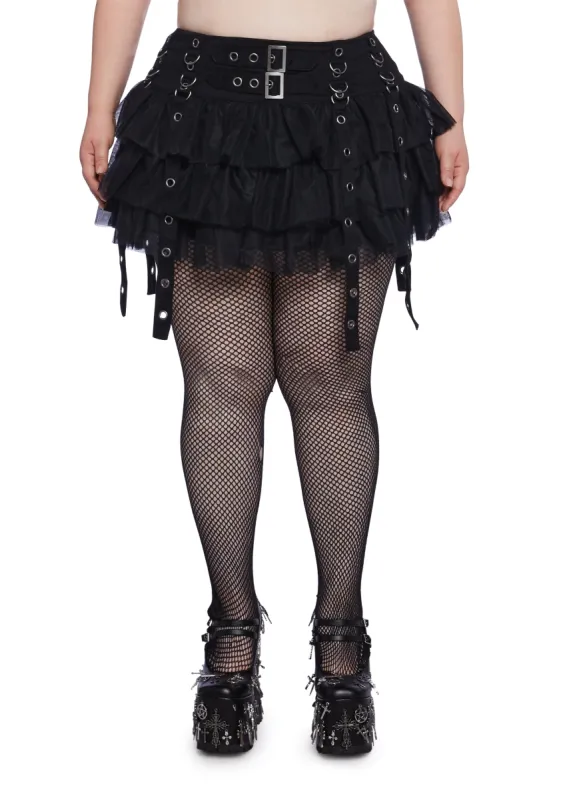 Plus Sweet Release Mini Skirt sold by Dolls Kill