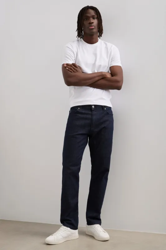 Comfort fit five pocket jeans sold by Tristan Style