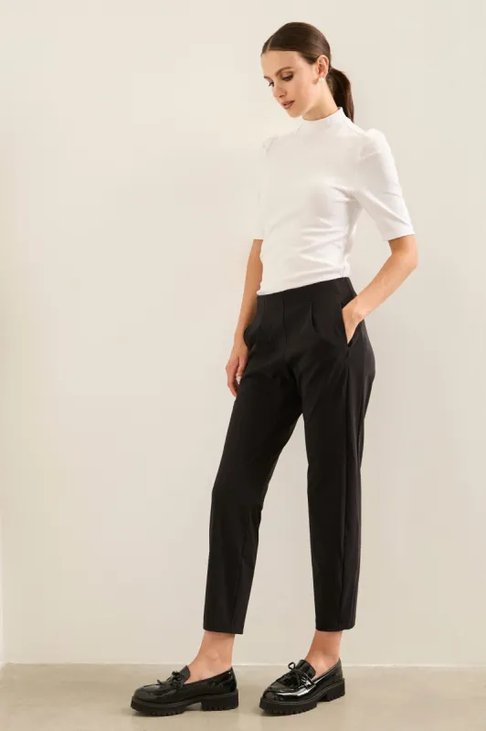 Casual Sport Chic Pant With Front Pleats sold by Tristan Style