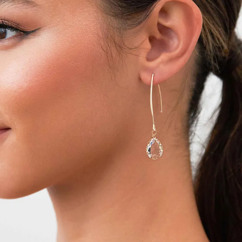 Chambers Glass Drop Earrings sold by Birdy Grey