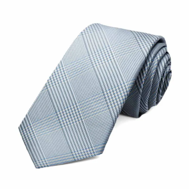 【2plan】24FW★ [LAN ARCHIVE] Kitch Slim Checkered Tie LAN ARCHIVE] Kitch slim checkered tie - U LAN