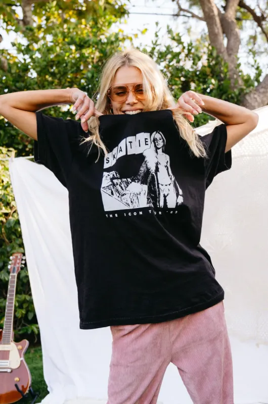 Icon Band Tee - Vintage Black sold by Skatie