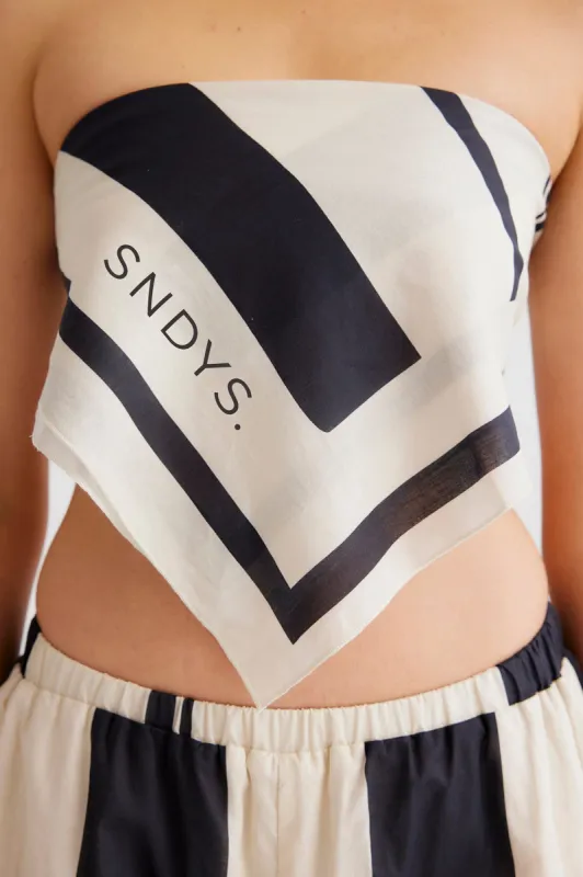 SNDYS Alba Wrap Black Print sold by Selfie Leslie