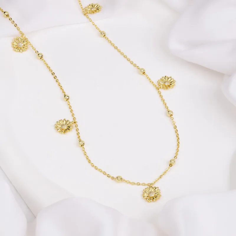 Daisy Multi Gold Body Chain sold by Wanderlust and Co