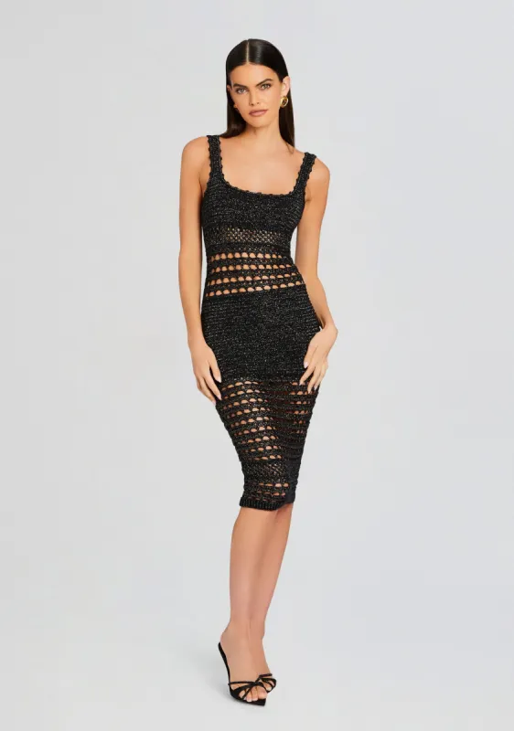Avril Knit Crochet Dress sold by Retrofete