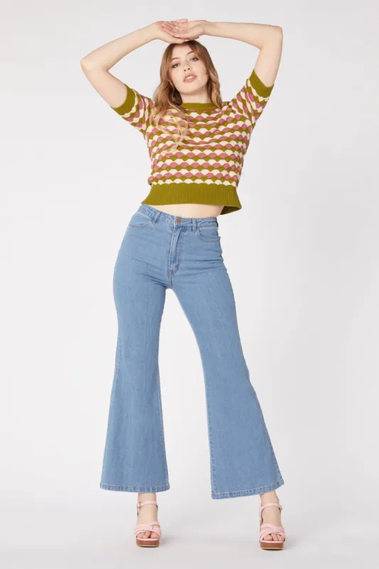 Ines Flare Jean sold by Modcloth