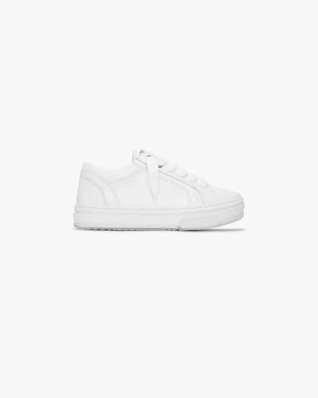 HTN Low Tumbled Leather - Flat White sold by Represent
