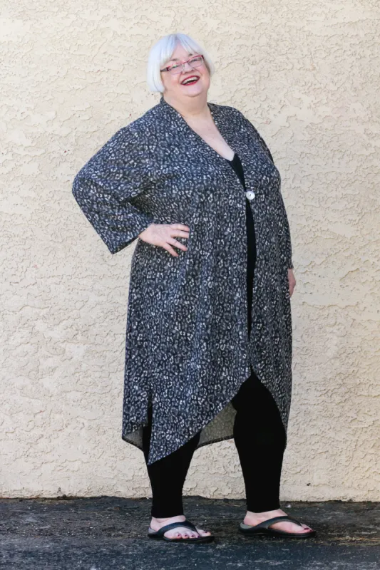 Zen Duster - multiple fabrics sold by Love Your Peaches