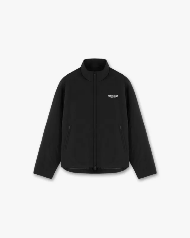 Represent Owners Club Wadded Jacket - Black sold by Represent