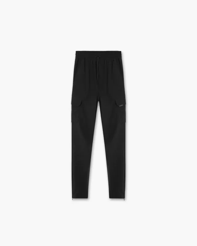 247 Zip Pant - Black sold by Represent