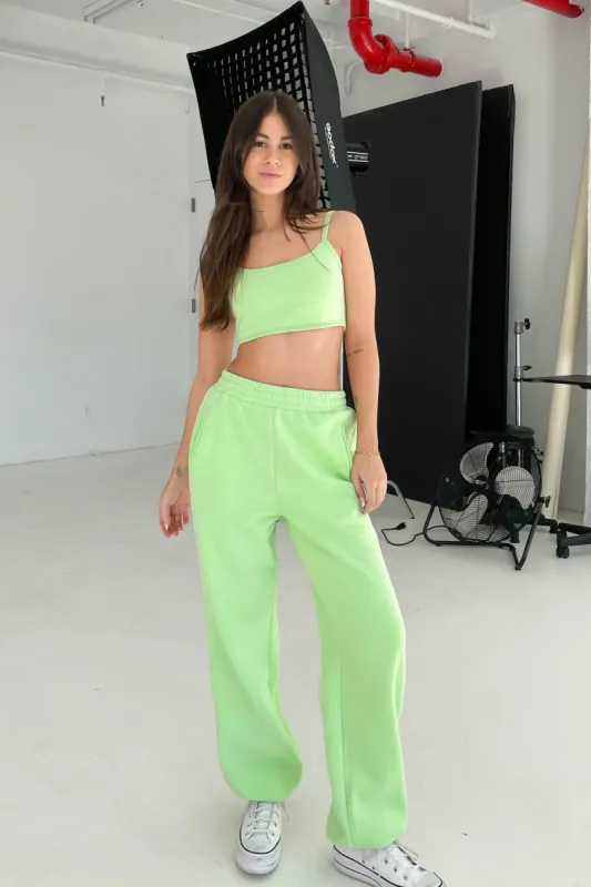 Better Together Sweatpants in Green sold by Grey Bandit