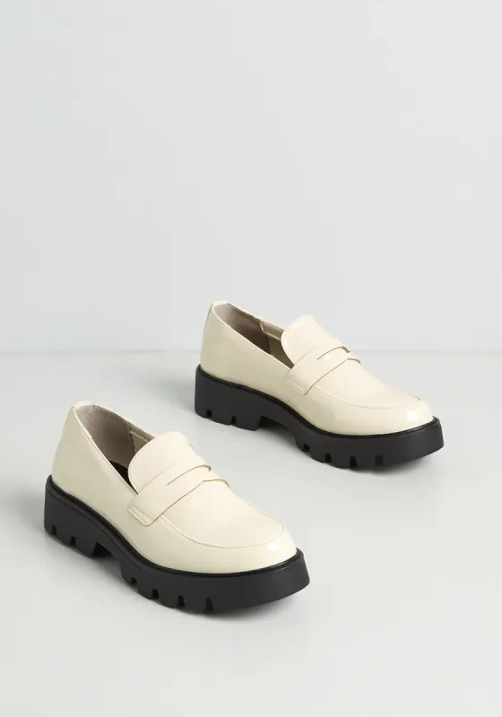 The Professional Edge Platform Loafer sold by Modcloth