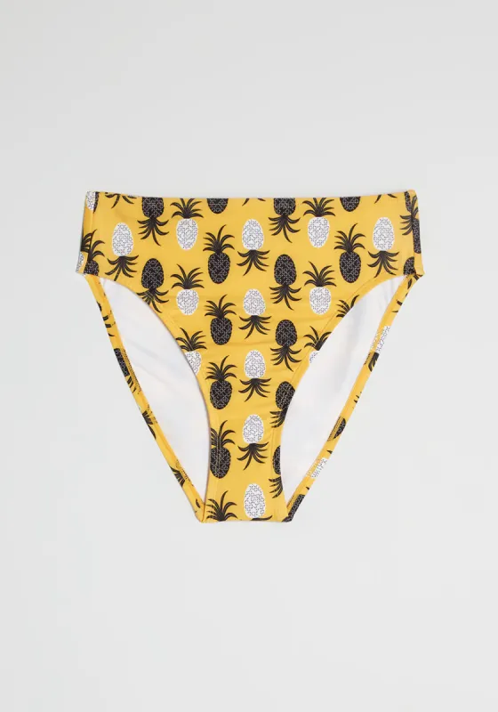 The Franky High-Waisted Bikini Bottom sold by Modcloth