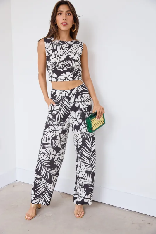 SALE - Sabrina Floral Print Pants sold by fab'rik
