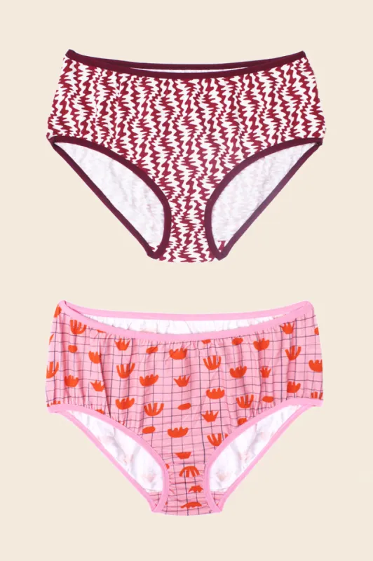 Mid-rise Undies (pack of two) sold by Tamara Malas