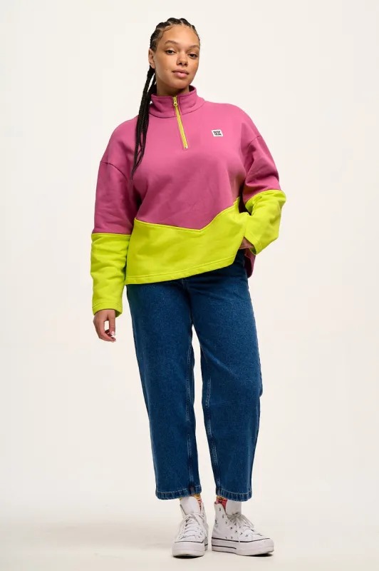 COTTON TOUCH NYLON QUARTER ZIP パーカー AWAKENY-SPRING24DEL.1-