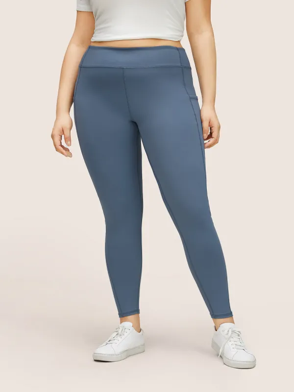 Basic High Waisted Stretchy Butt Lift Leggings sold by Bloomchic
