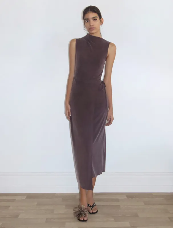 paloma wool 不規則なフレアのドレ DOMINGO-Asymmetric top with sheer jacquard flower – Paloma Wool