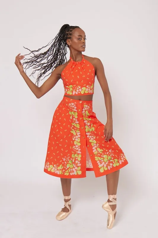 TALIA MIDI SKIRT sold by Rachel Antonoff
