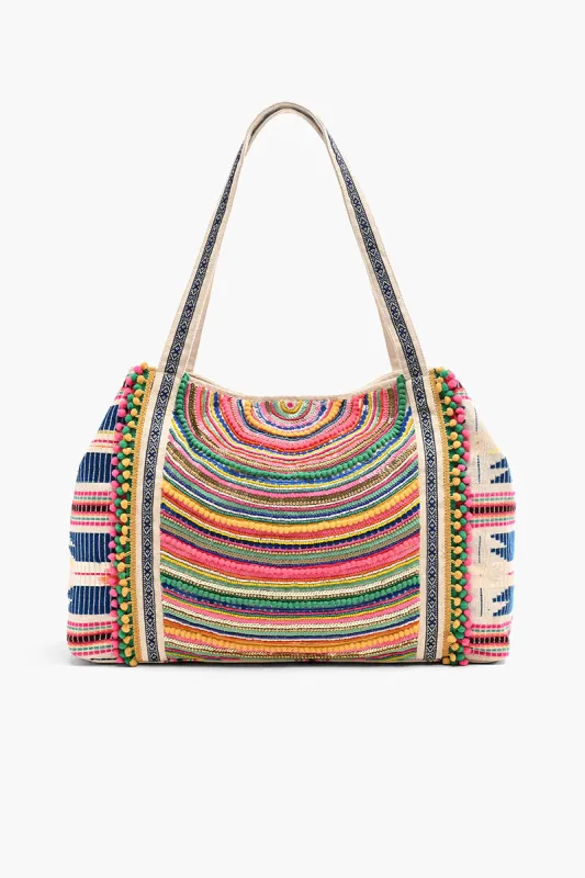 Alex Embellished Hand Beaded Tote sold by America & Beyond