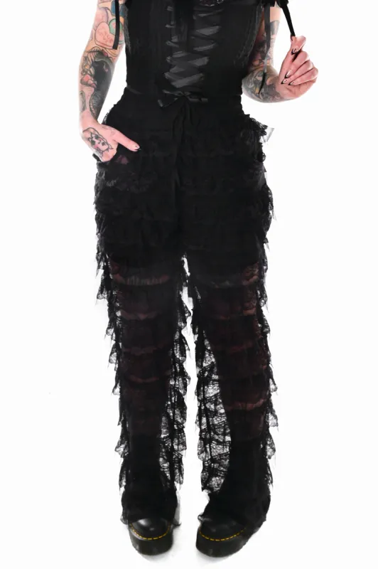Devil Cake Ruffle Pants sold by My Violet