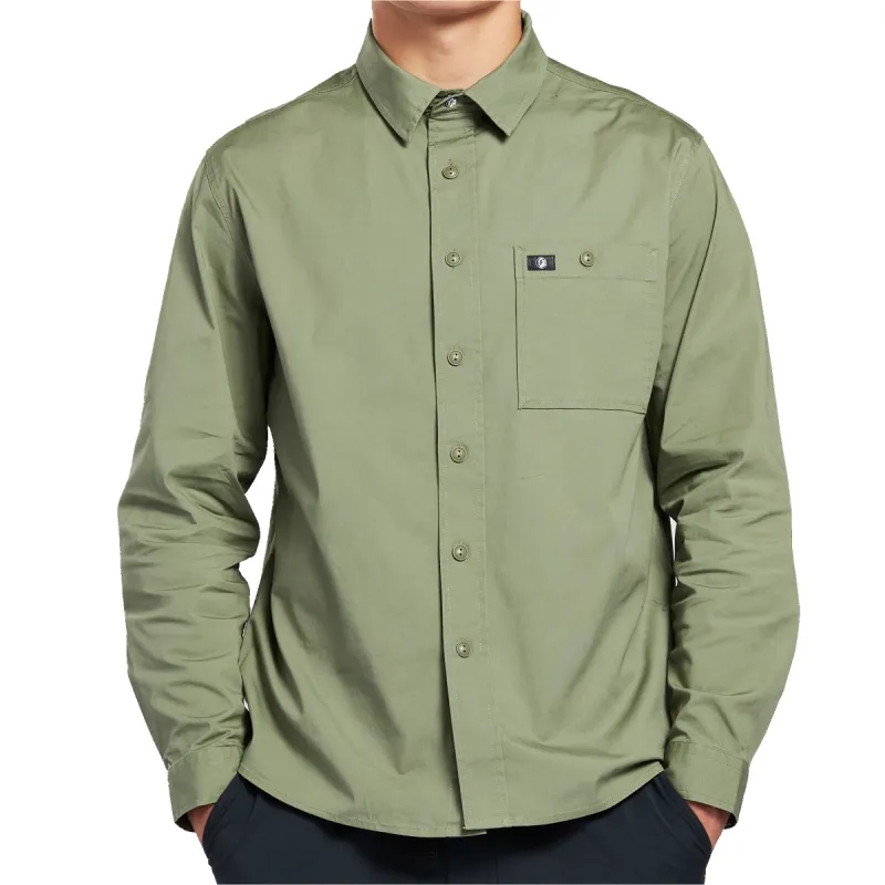 COASTAL LONG SLEEVE CANVAS SHIRT sold by Sun Diego Boardshops