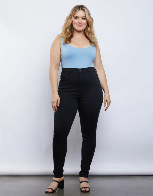 Plus Size High Rise Jeans sold by 2020 Ave