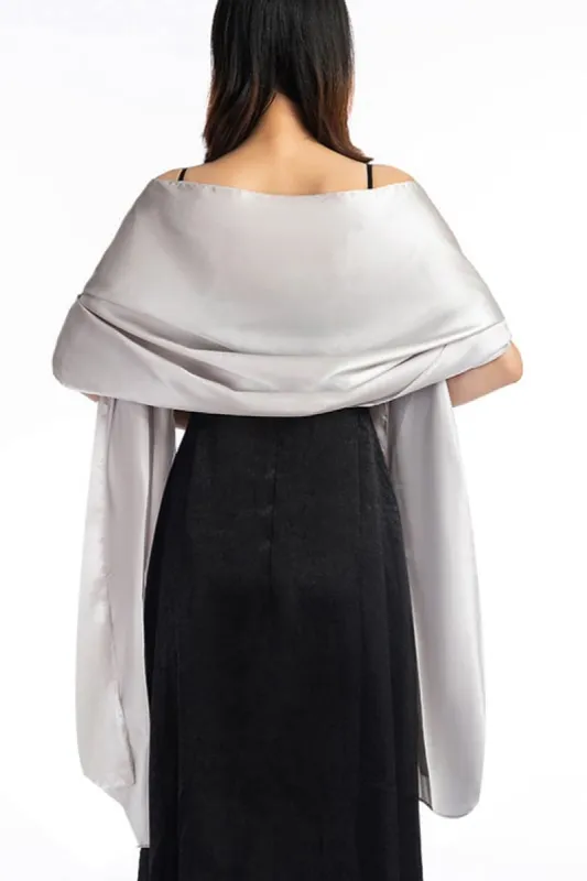 Elastic Satin Shawl with CJ0106 sold by Cocomelody