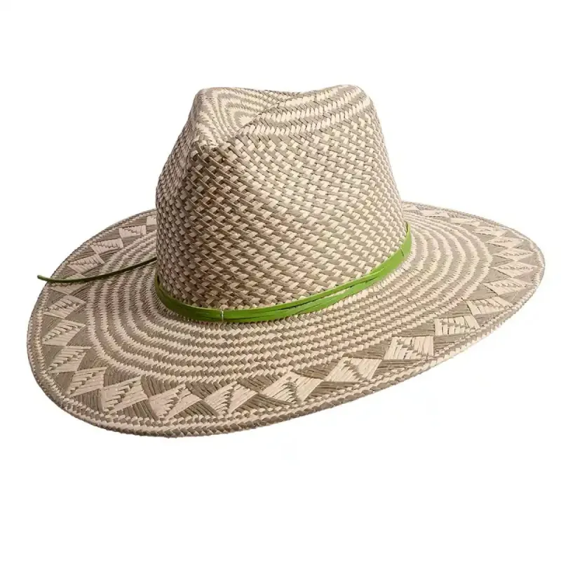 Eppie | Mens Two Tone Toyo Straw Sun Hat sold by American Hat Makers