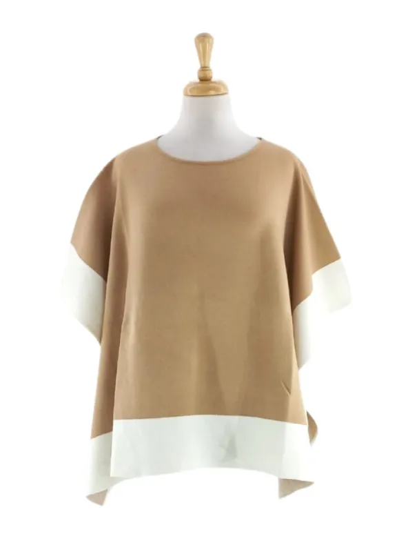 KNITTED PONCHO sold by FBO
