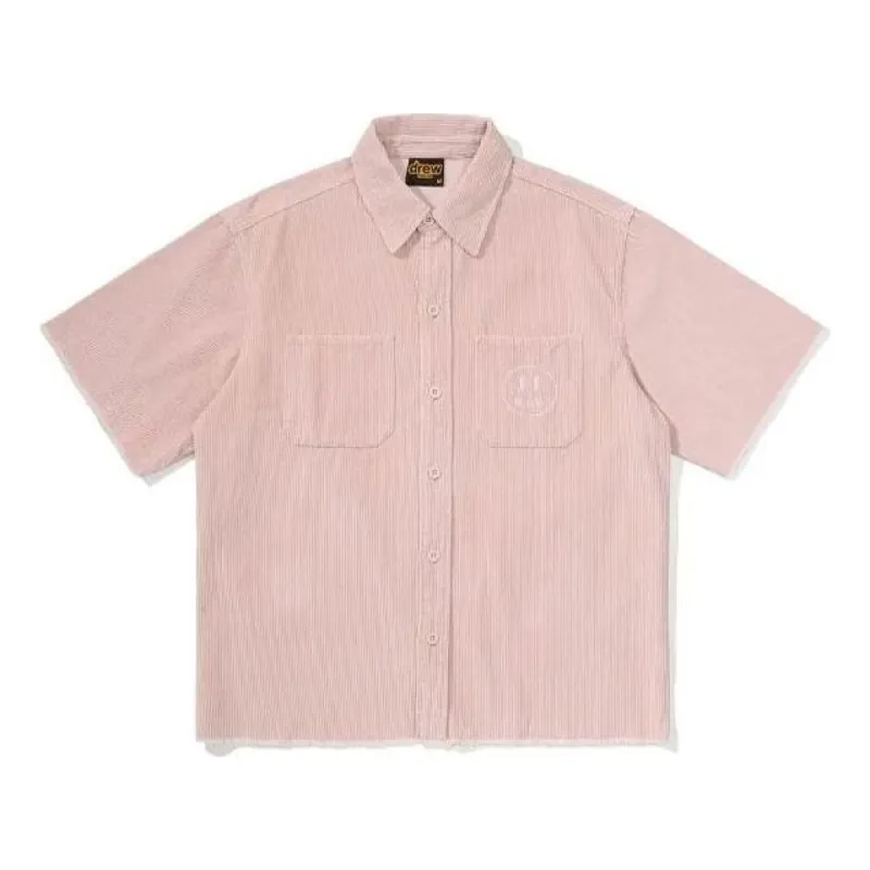Drew House Corduroy Shirt 'Pink' DR-FW21-057 sold by KicksCrew