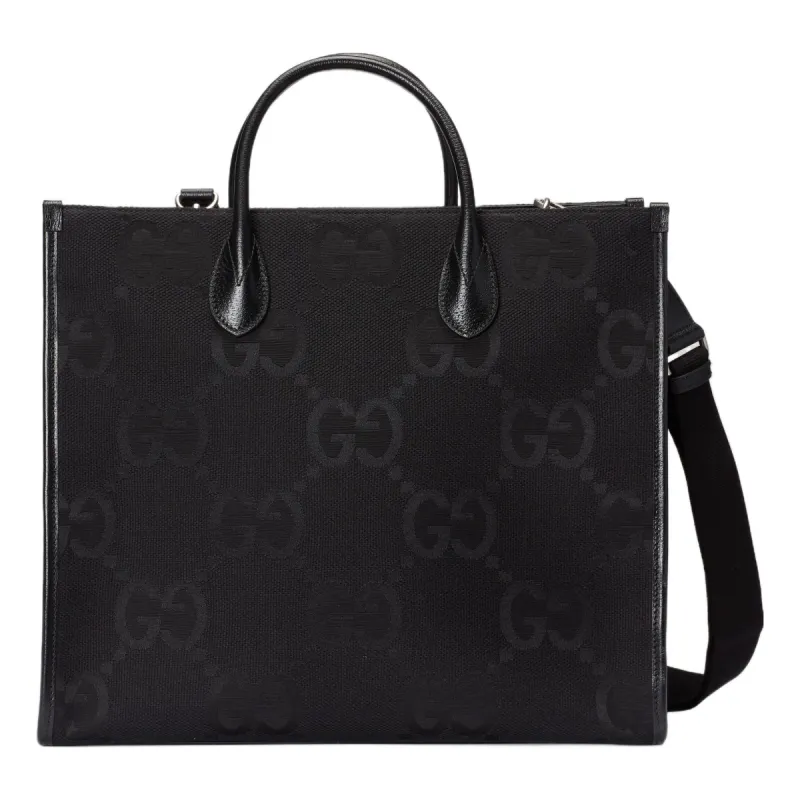 Gucci Jumbo GG Canvas Tote Bag 'Black' 678839-FABRP-1000 sold by KicksCrew