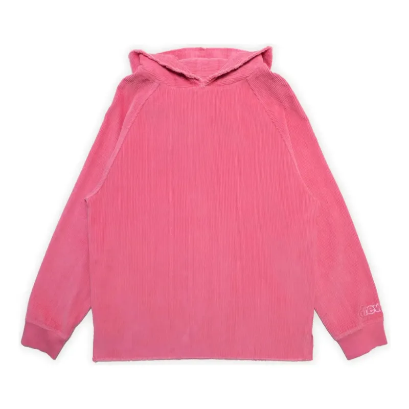 Drew House Corduroy Hoodie 'Hot Pink' DR-SS22-158 sold by KicksCrew