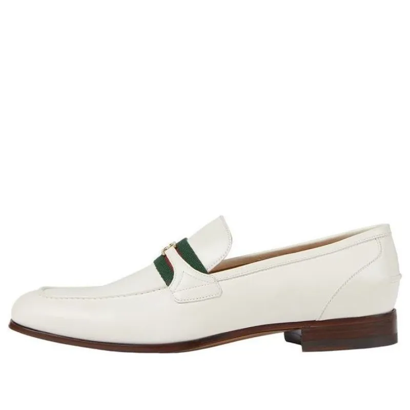 Gucci HA HA HA Loafer With Interlocking G 'White' 717028-AAA3E-9147 sold by KicksCrew