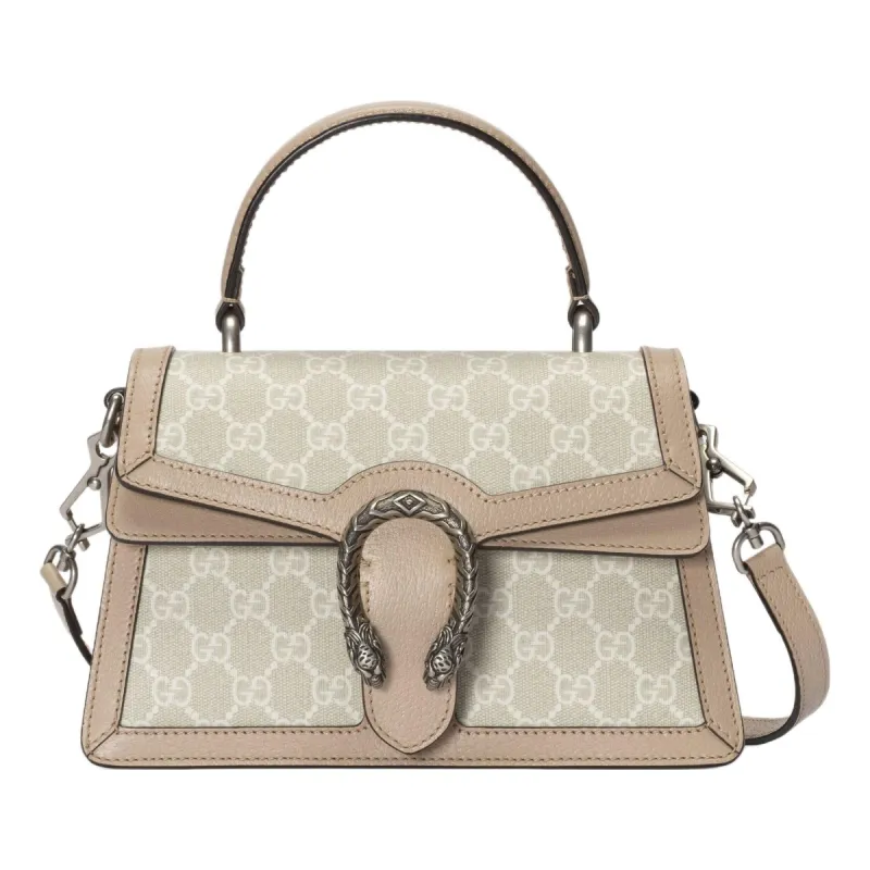 (WMNS) Gucci Small Dionysus Top Handle Bag 'Beige White' 739496-UULBN-9683 sold by KicksCrew