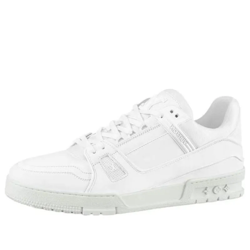 LOUIS VUITTON LV Trainer sneakers 'White' 1A9G50 sold by KicksCrew