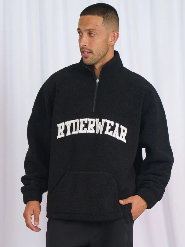 Unisex Teddy Jumper - Black sold by Ryderwear