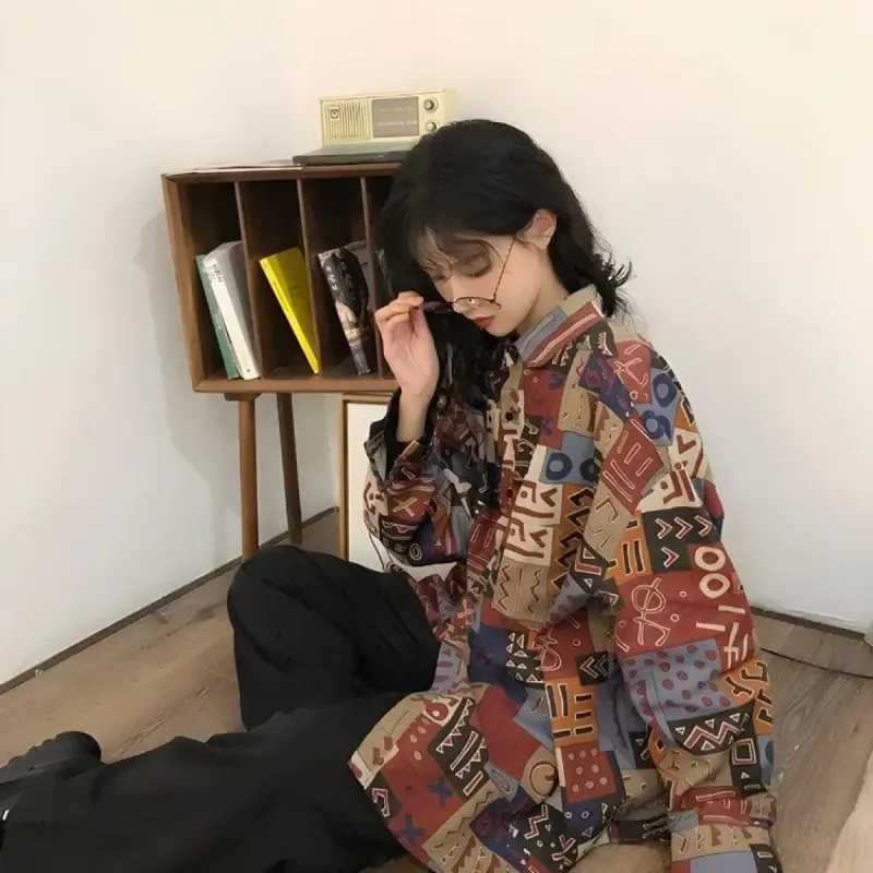 Vintage Abstract Designed Shirt sold by Streetwear Society