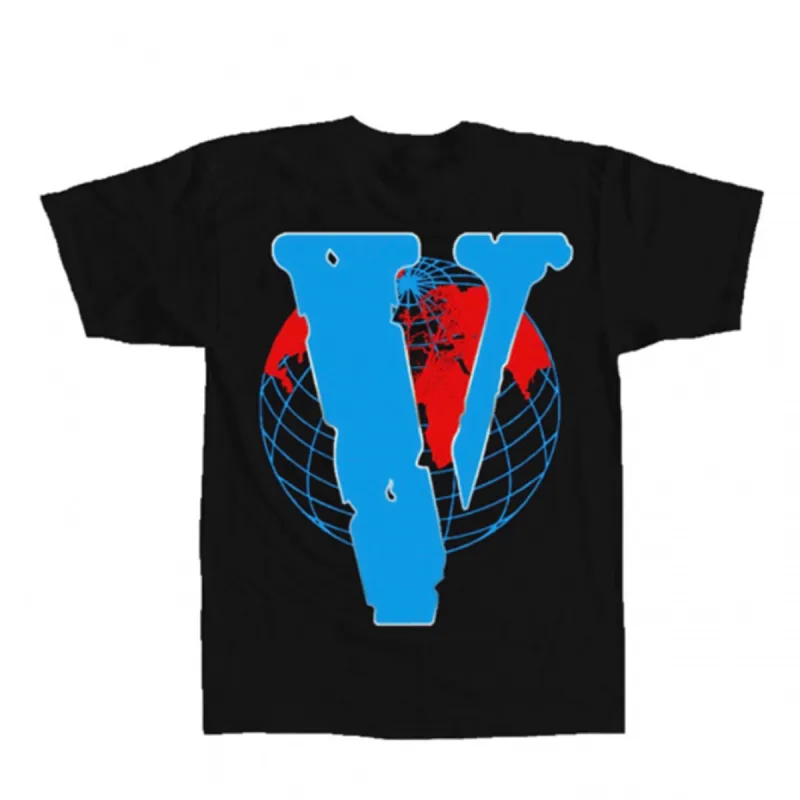Juice Wrld x Vlone 999 T-Shirt Black/Blue | Parallel