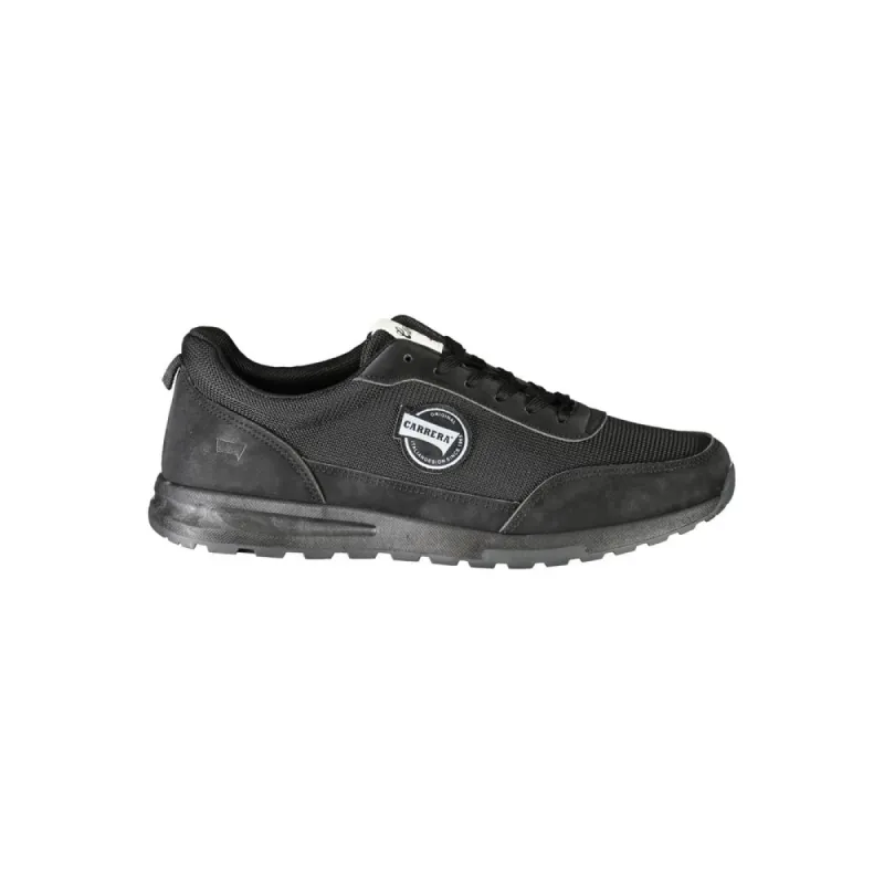 Black Polyester Sneaker sold by Louxly