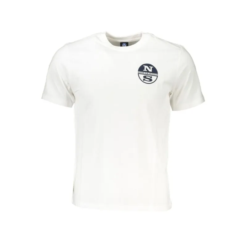 White Cotton T-Shirt sold by Louxly