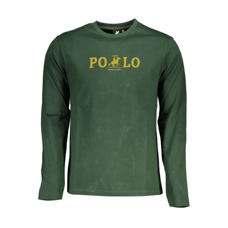 Green Cotton T-Shirt sold by Louxly