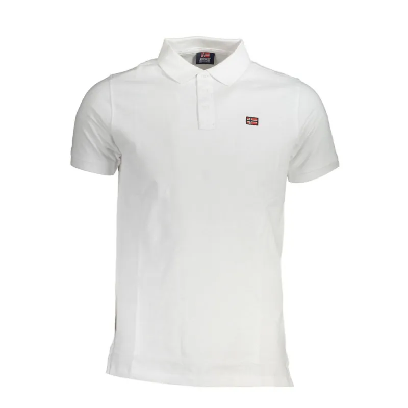 White Cotton Polo Shirt sold by Louxly