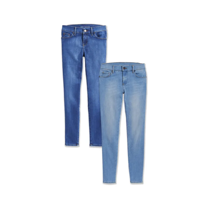 High Rise Skinny Jane 2-Pack sold by Mott & Bow