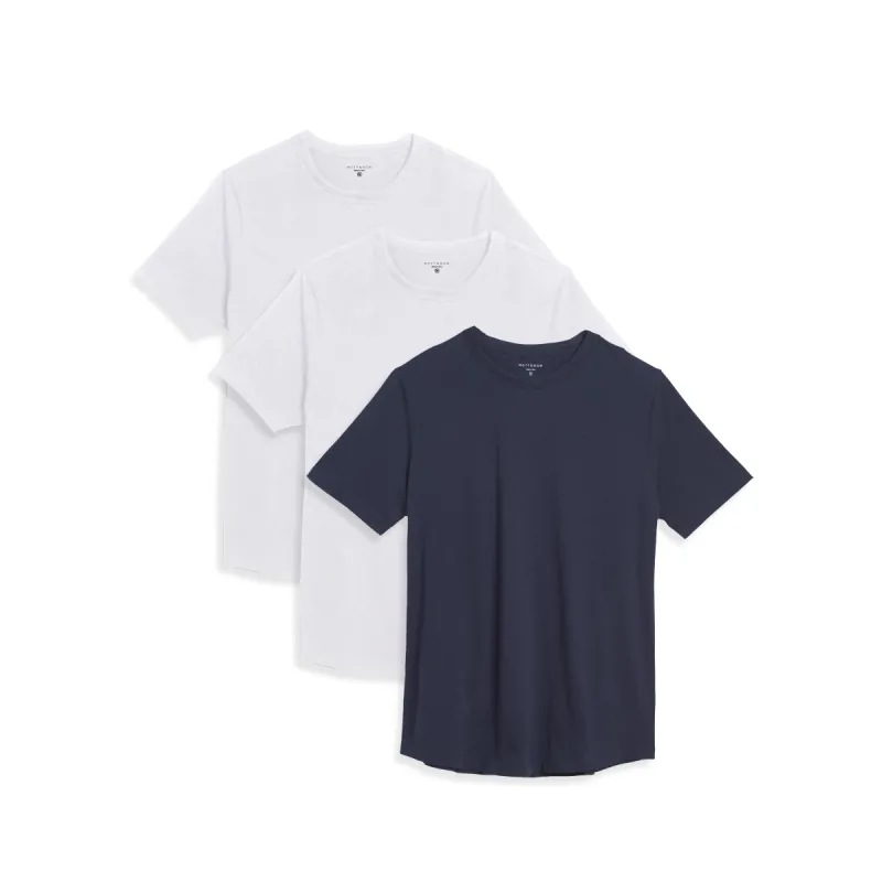 Curved Hem Driggs 3-Pack sold by Mott & Bow