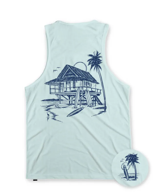 Beach Bungalow Tank sold by INTO THE AM