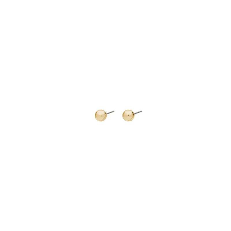 Molly Gold Plated Ball Studs sold by Silver Lotus